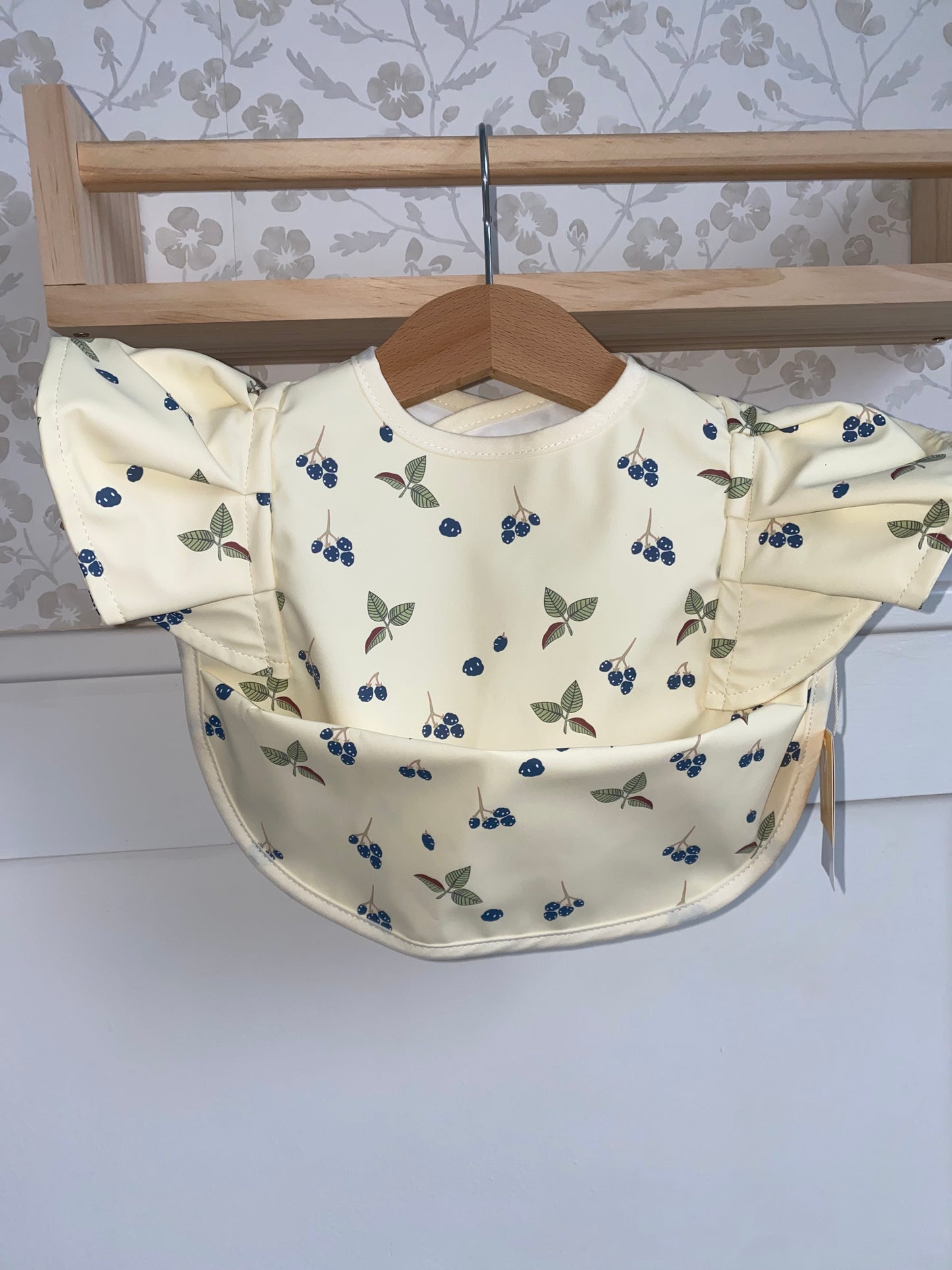 Boutique Bib- Blueberry